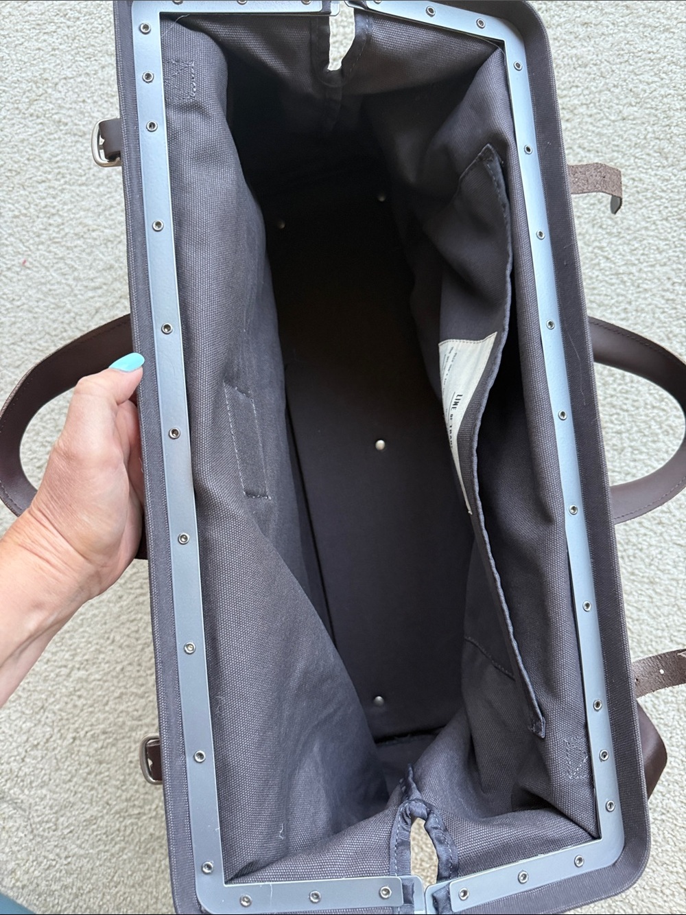 Line of Trade Canvas Weekender Bag - Picture 9 of 12
